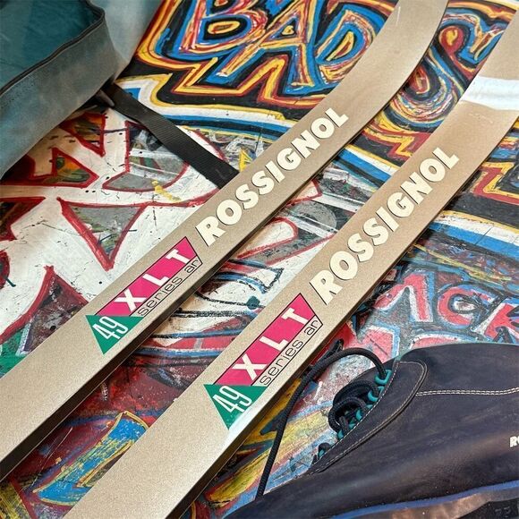 Rossignol Cross Country Skis 49 XLT 195cm with Rottefella Bindings Unisex - Picture 3 of 5